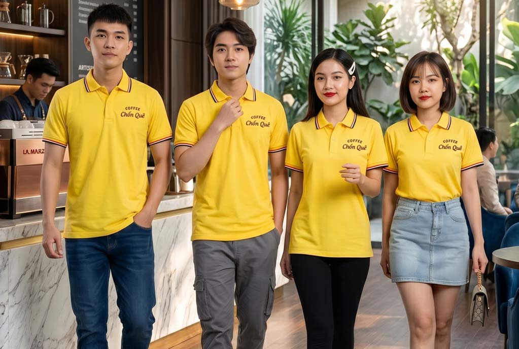 Đồng phục quán cà phê